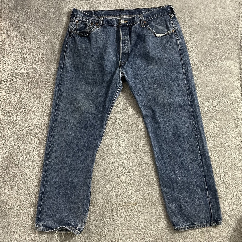 Levi's Straight Jeans - Dark Blue Denim